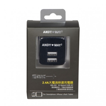 【安迪美眉】DB-220 USB電源供應器-黑