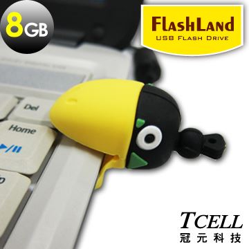 TCELL冠元科技-圖肯 8G 隨身碟 USB2.0