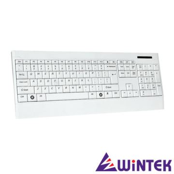 文鎧 WK930AW 新太空船多媒體鍵盤(白)