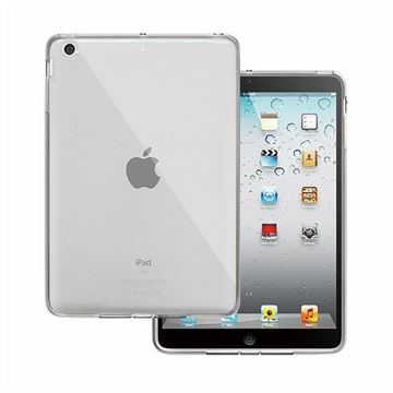 APPLE iPad mini精品果凍套-霧透明白