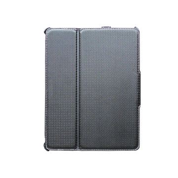 APPLE iPad mini 輕巧站立式保護套-方格紋(黑)