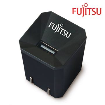 FUJITSU 富士通1A電源充電器 (黑)US-01BK