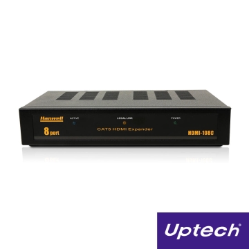 Uptech-C508T 8埠Cat.5 HDMI影音延伸器