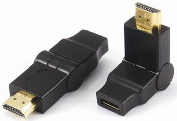 HDMI公 TO MiniHDMI母 180度旋轉 轉接頭